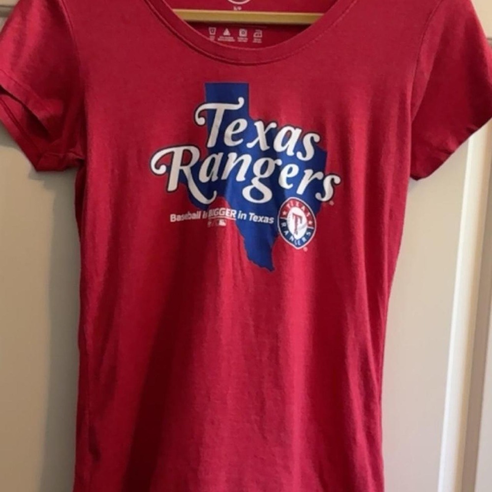 Heather Red very lightweight Texas Rangers '47 size small